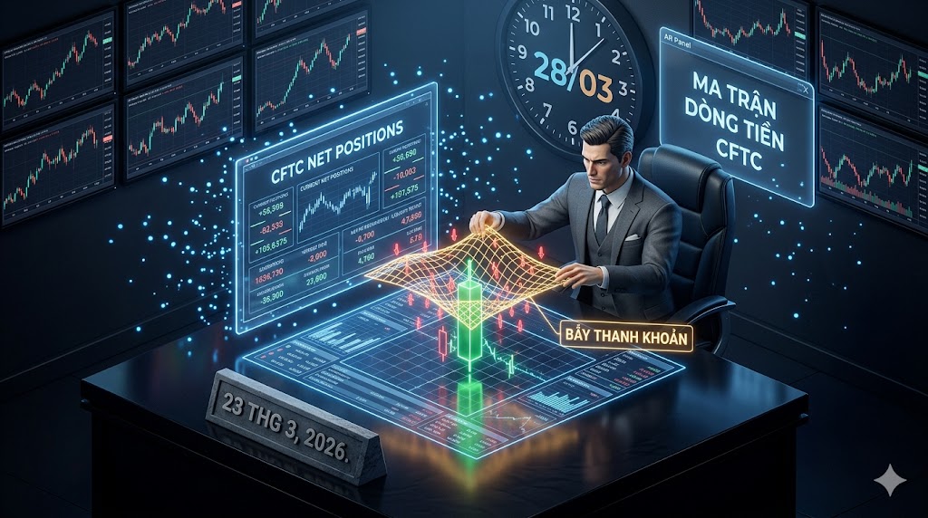 CFTC Cà phê 17/03: Bẫy thanh khoản kinh điển và dự báo cấu trúc dòng tiền CFTC kỳ 28/03